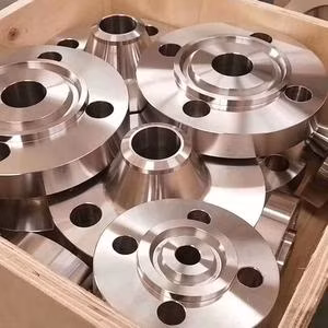 Flange personalizzate in acciaio inossidabile realizzate in acciaio al carbonio A105/Rst37.2/C22.8/Q235. Flangia weld neck in acciaio inox
