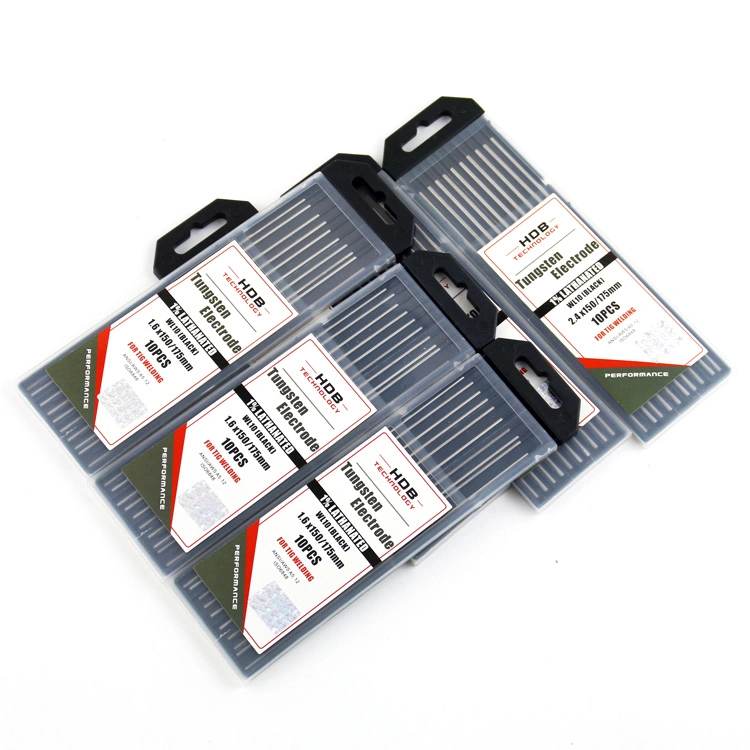 China Wholesale Wl10 Black Tungsten Electrodes 3.2mm for TIG Machine