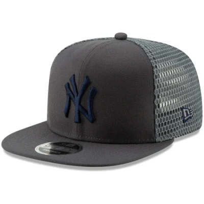 Cappello snapback ricamato con berretto da baseball a visiera piatta in rete Cappelli sportivi alla moda personalizzati Hip Hop in cotone a 6 pannelli