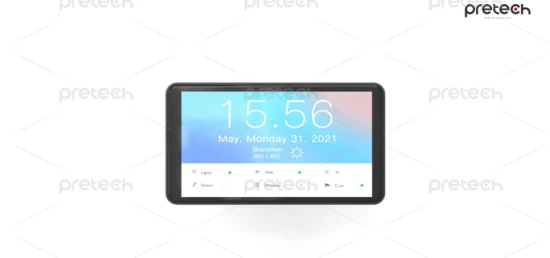 Smart Home Automation Tablet Controllo Display Touch Screen Montaggio a parete Pannello Poe Tablet Supporto a parete con alimentazione Tablet PC Android personalizzato