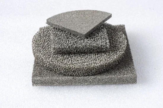 Schiuma metallica in schiuma di nichel Ni per materiale fonoassorbente e fonoassorbente